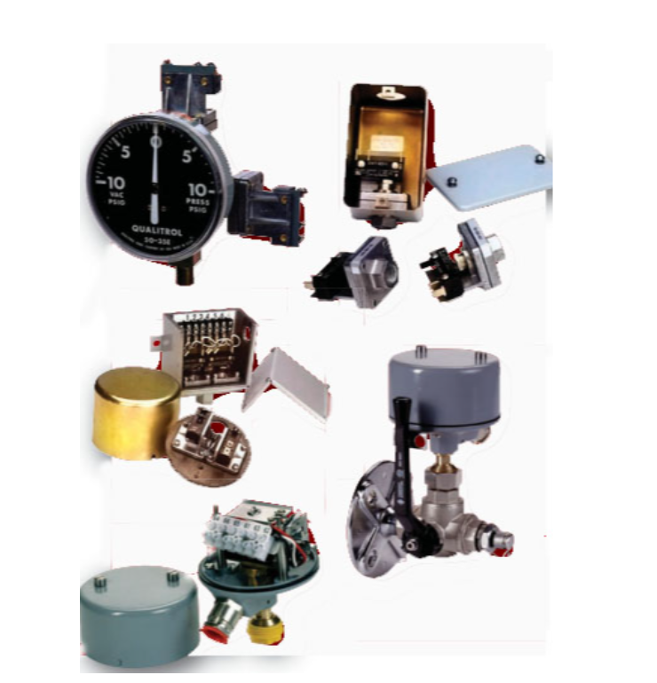 Pressure and vacuum switch